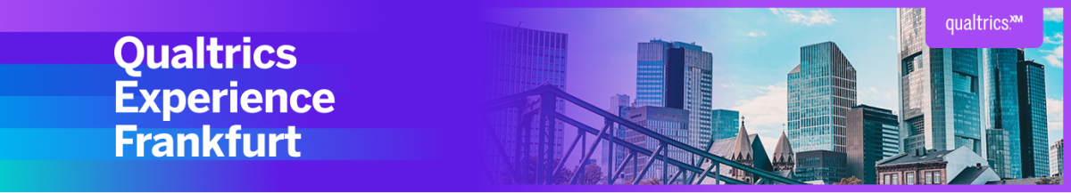 Qualtrics Experience Frankfurt