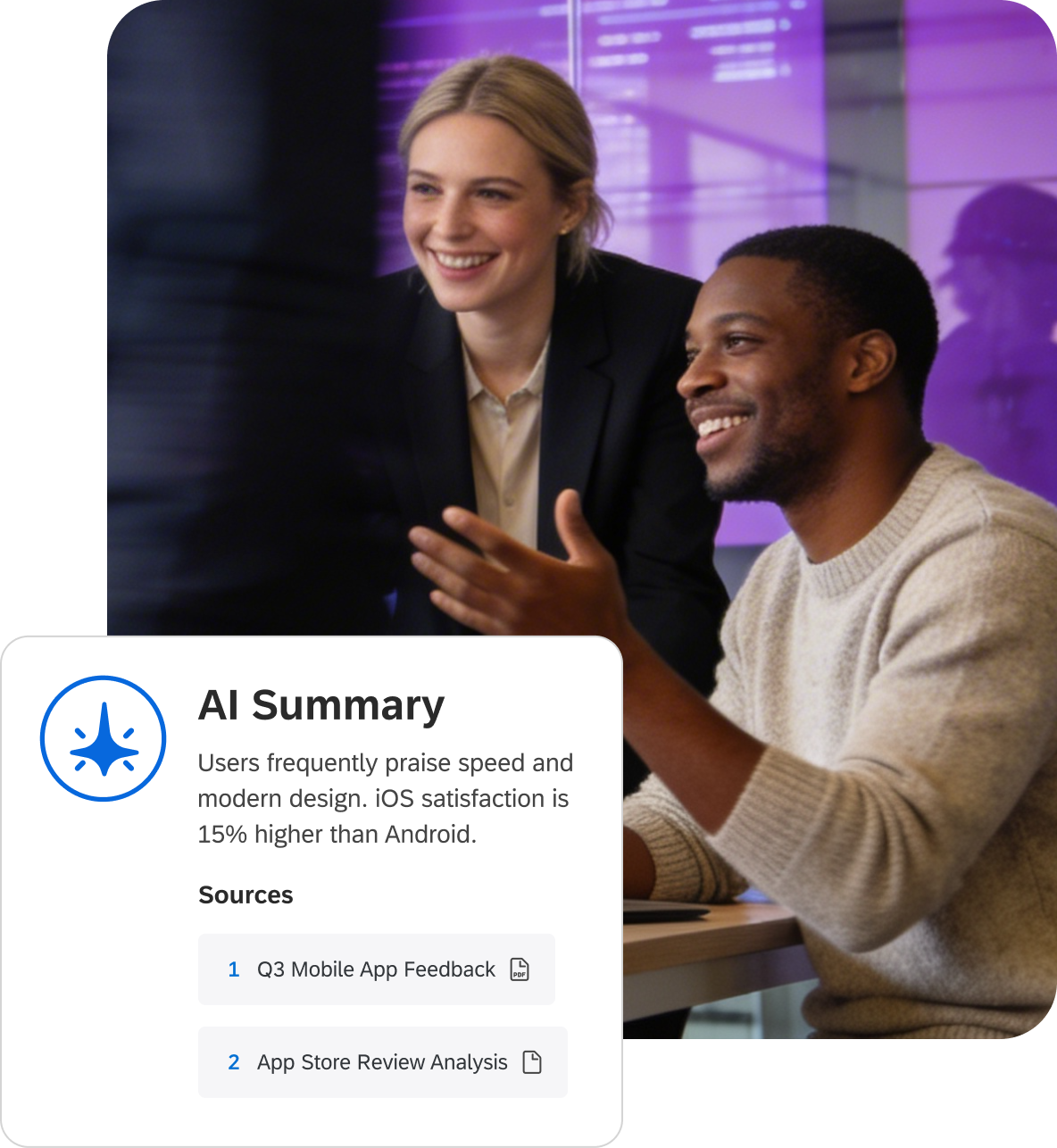 AI summary of what users like