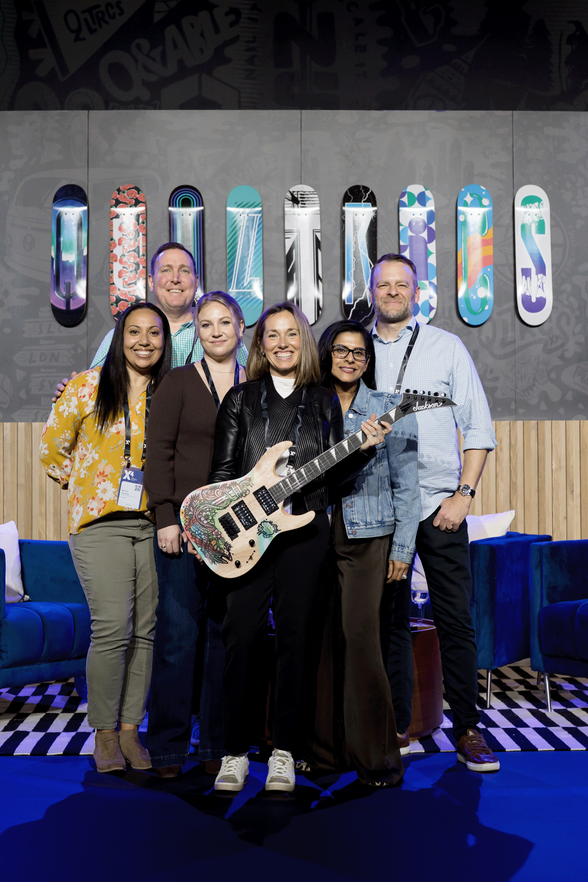 Covista accepting their award