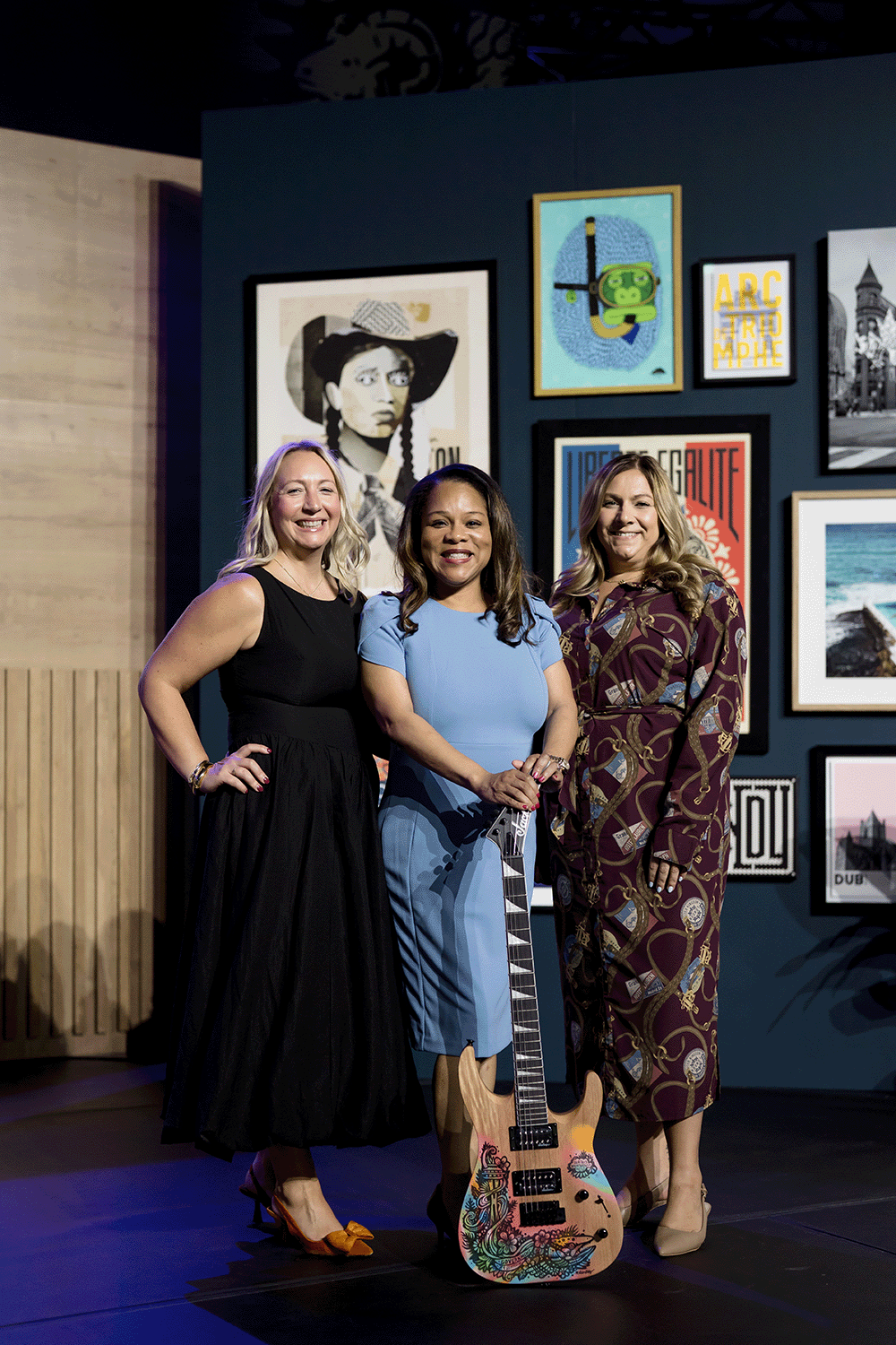 New York State accepting their award