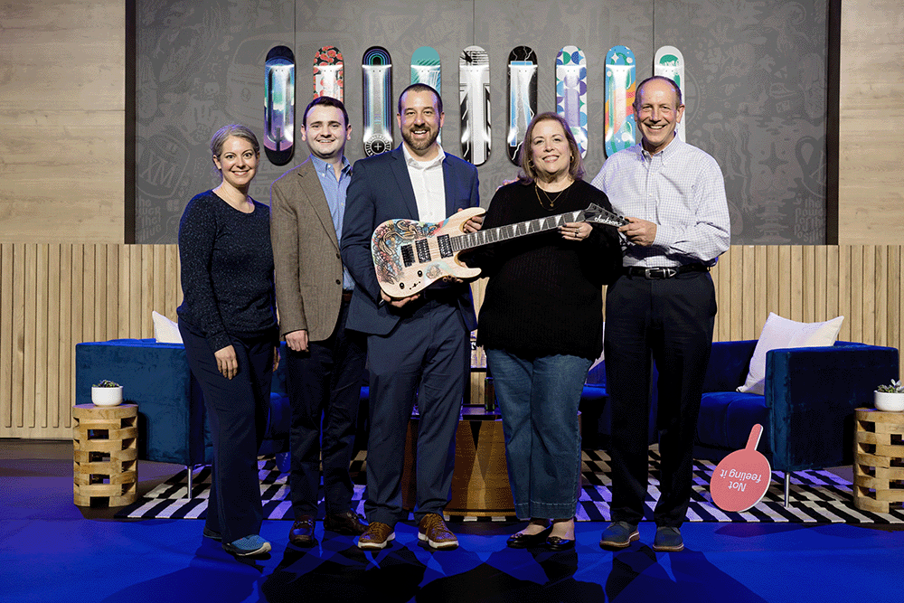 TruGreen accepting their award