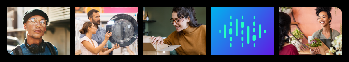 B2C Landing Page Header