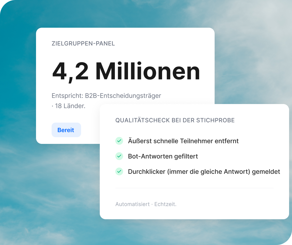 Live-Research-Sync mit Salesforce, Tableau und Jira sowie automatische Benachrichtigung von 3 Teams bei erkannter Stimmungsänderung.