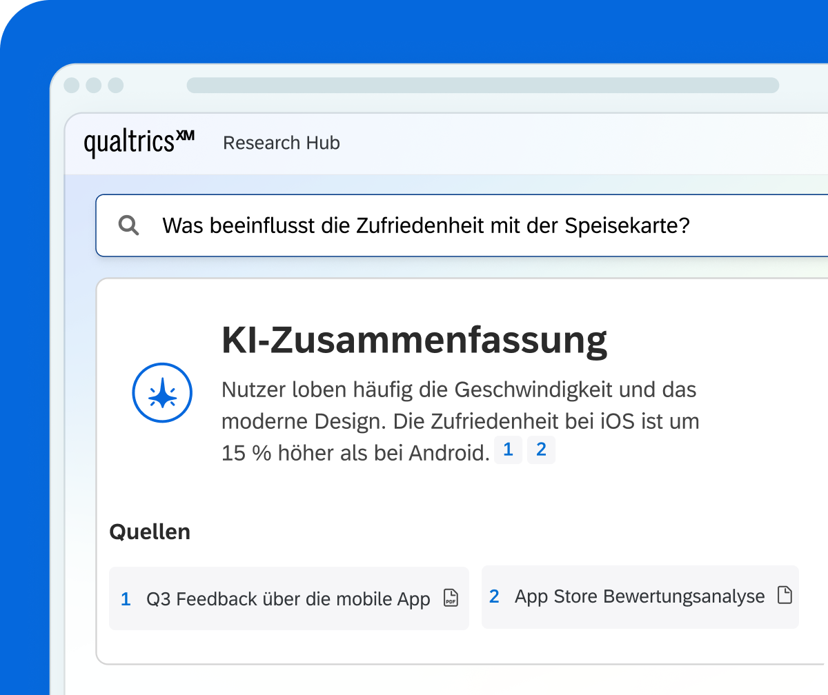 Forschungsbibliothek mit 142 Studien nach Thema sortiert und Marken-Tracking-Vorlage mit Best-Practice-Methodik und zentralisierten Berechtigungen.
