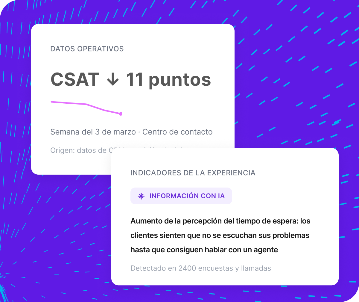 Estado de la operación en alza 3 trimestres seguidos y 91 % del personal de atención adoptando el proceso de derivación actualizado.