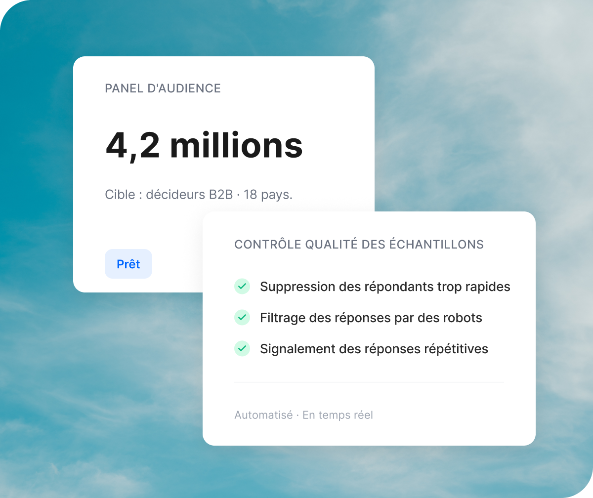 Cartes Qualtrics : synchro active Salesforce CRM, Tableau et Jira, et alerte changement de sentiment détecté envoyée à 3 équipes automatiquement.