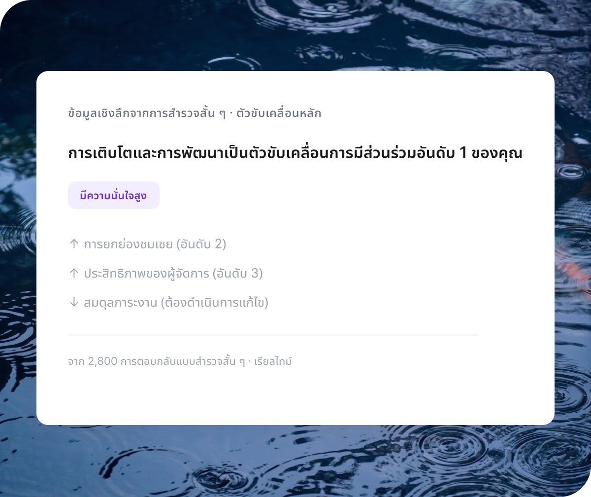 การวิเคราะห์ด้านบุคลากร: การรักษาพนักงาน ↑12% ผลิตผล ↑19% ตัวชี้วัดลูกค้า ↑7pts กรณีศึกษา HR: โปรแกรมการมีส่วนร่วมประหยัดต้นทุนการรักษาพนักงานได้ $4.2 ล้าน