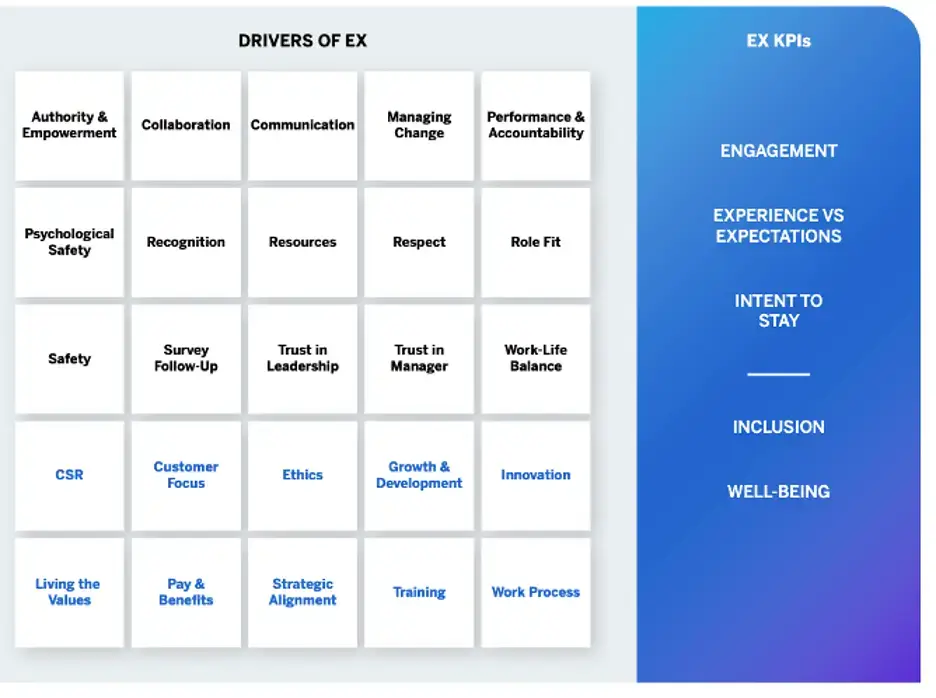 drivers of employee experience
