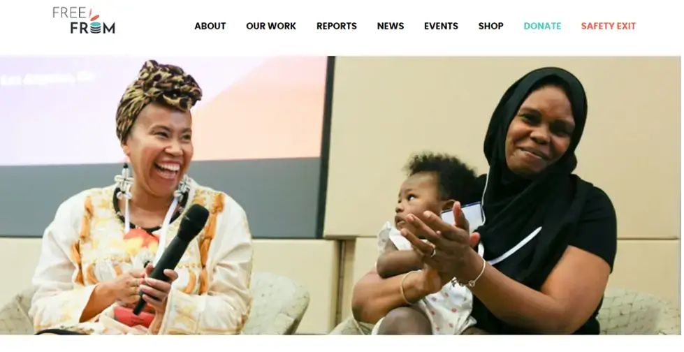 freeform company website screenshot