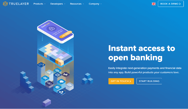 Trulayer website