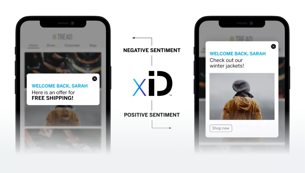 Offerte personalizzate utilizzando Experience iD.