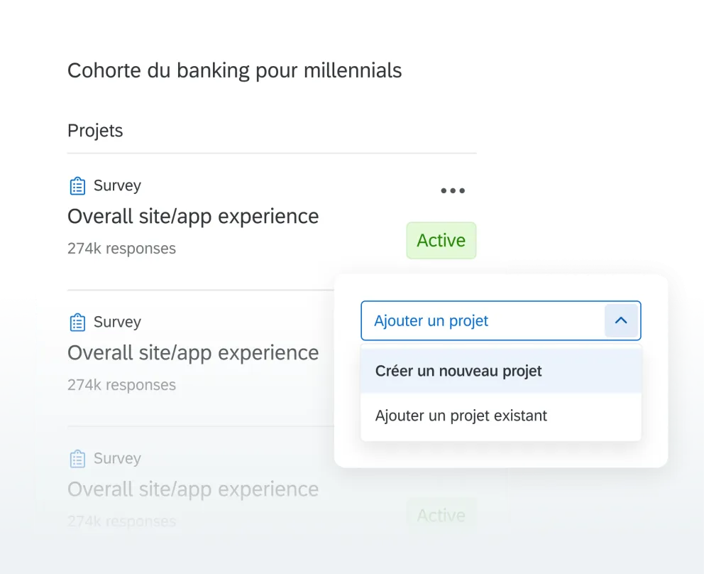 Cohorte du banking pour milennials
