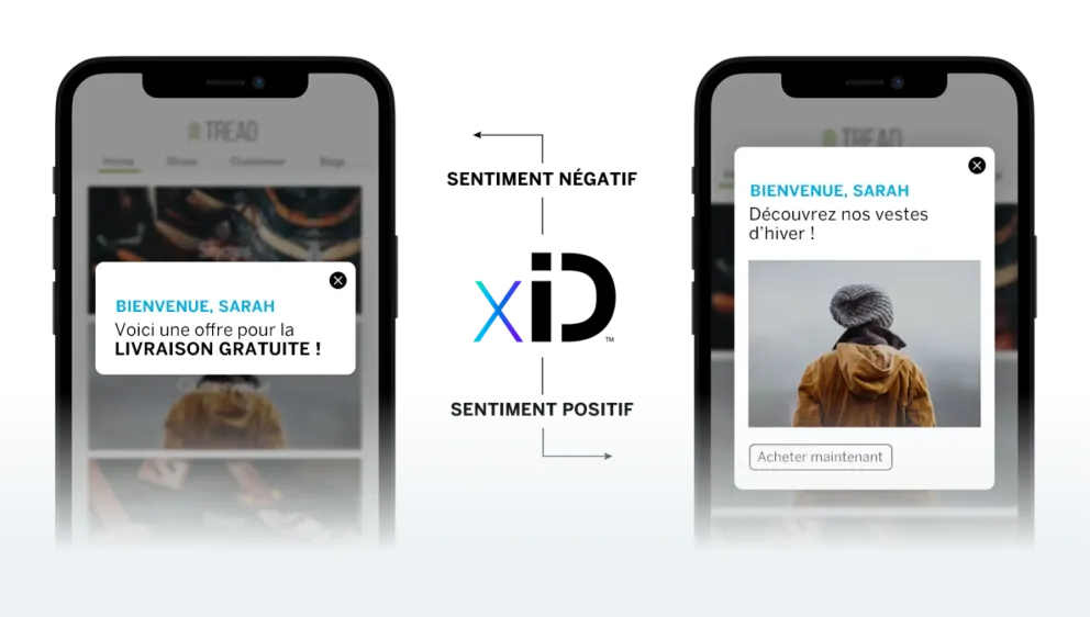 Offres personnalisées en utilisant Experience iD.