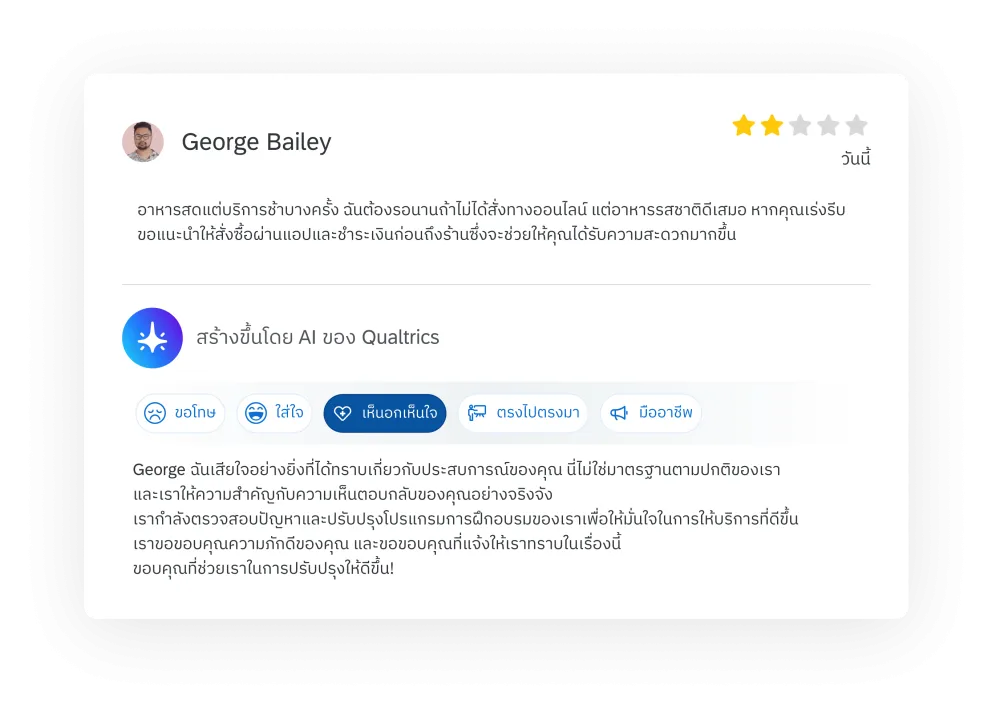 ข้อเสนอแนะที่ครอบคลุม