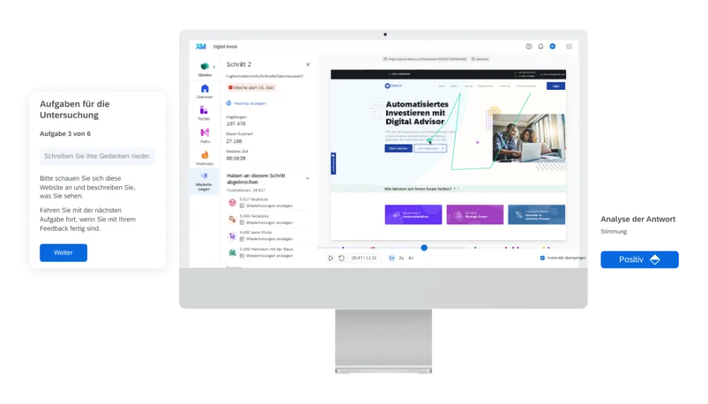 Komplettpaket für UX-Analysen