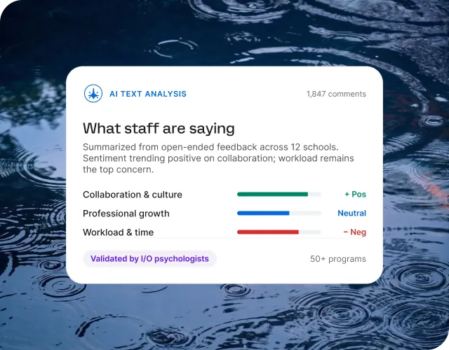 What staff are saying