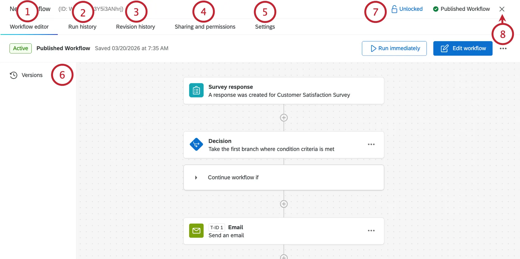 navigating workflows