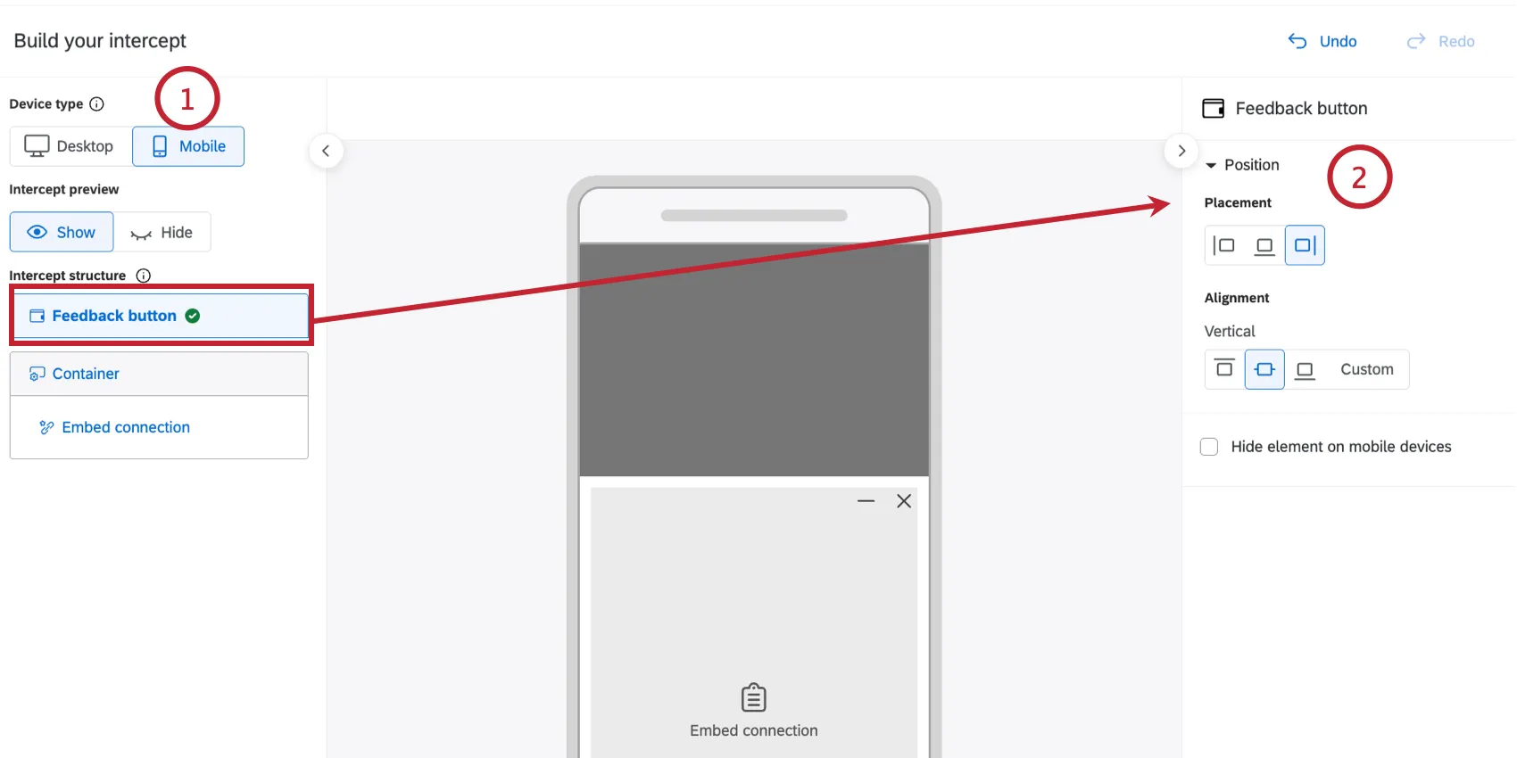 enabling mobile view