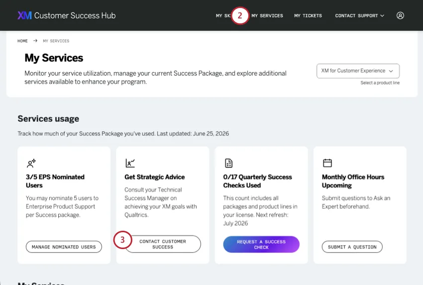 tile on my services page that says get strategic advice