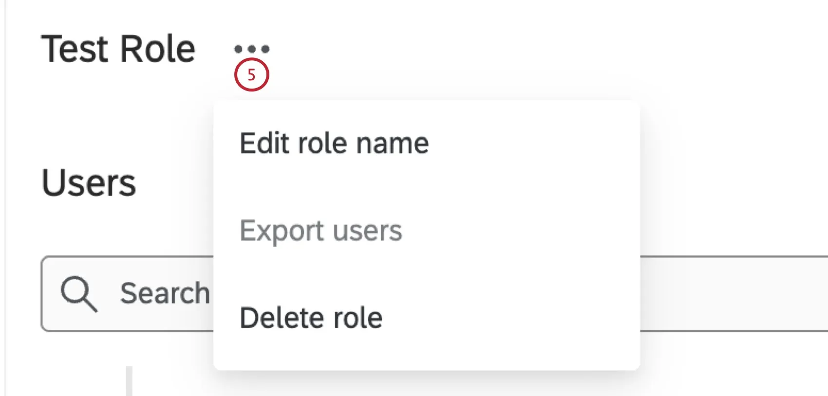 delete role