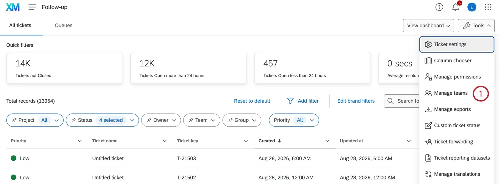 manage teams