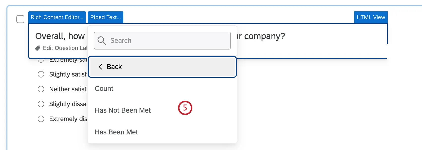 quota options that can be used for piped text