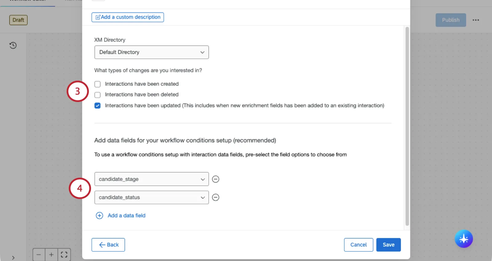 interaction change modal 