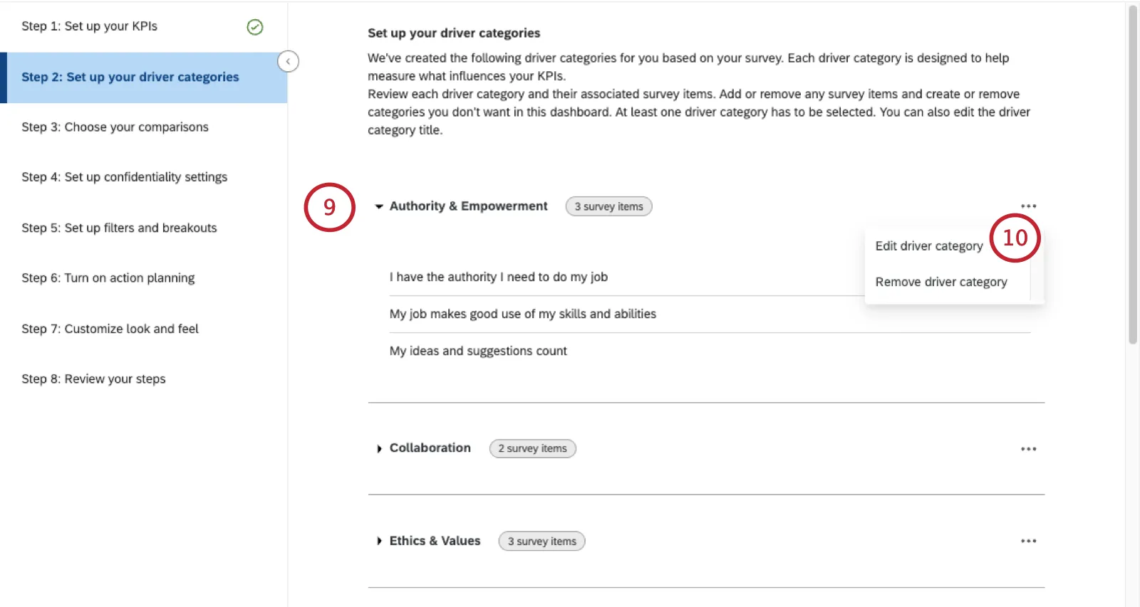 image of edit driver category option that's hidden under 3 dots next to the drivers