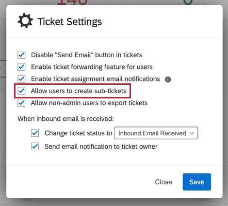 image de loption Permettre aux utilisateurs de créer des tickets secondaires