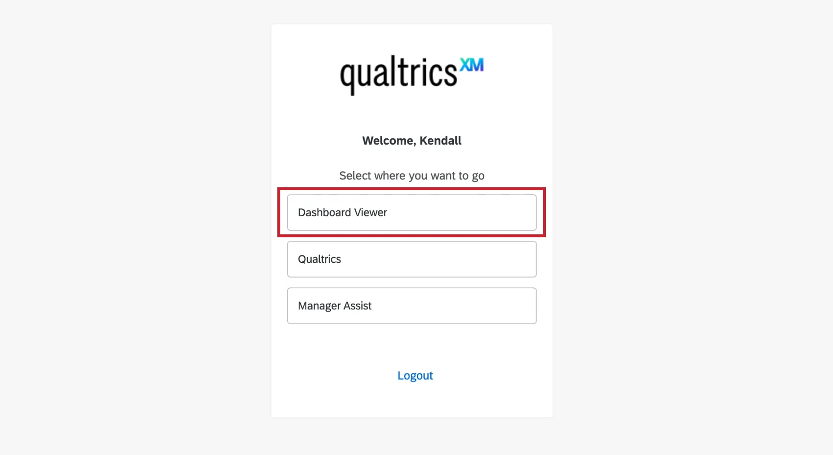 ログインページからダッシュボードビューアを表示します。