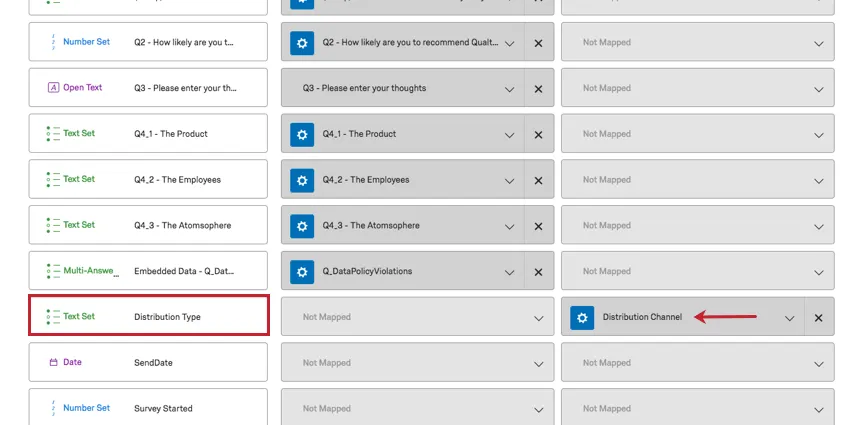 image montrant comment renommer un canal de distribution