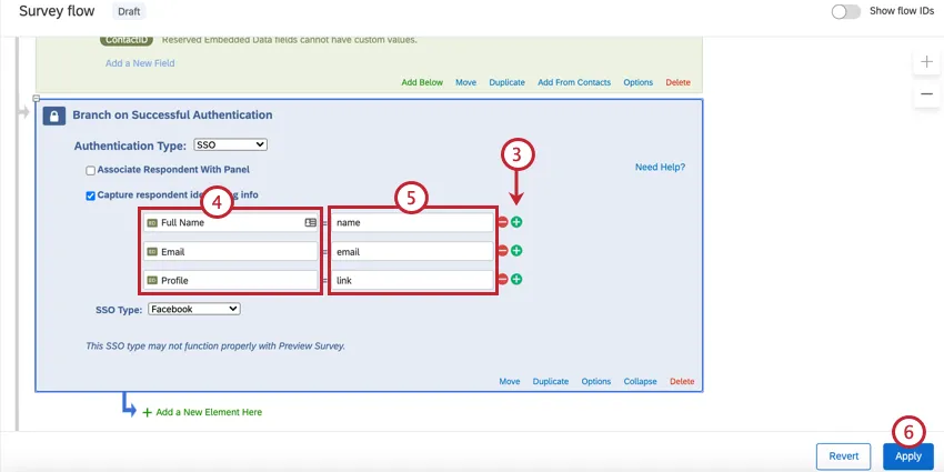 adding embedded data fields to capture