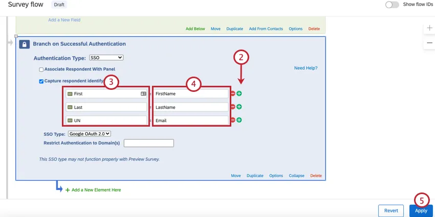 adding embedded data fields to capture