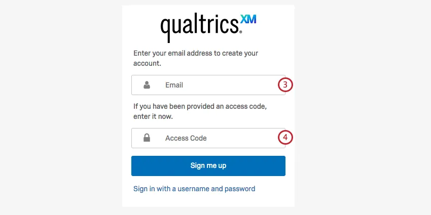 image de lécran dauto-enregistrement avec lemail et le code daccès