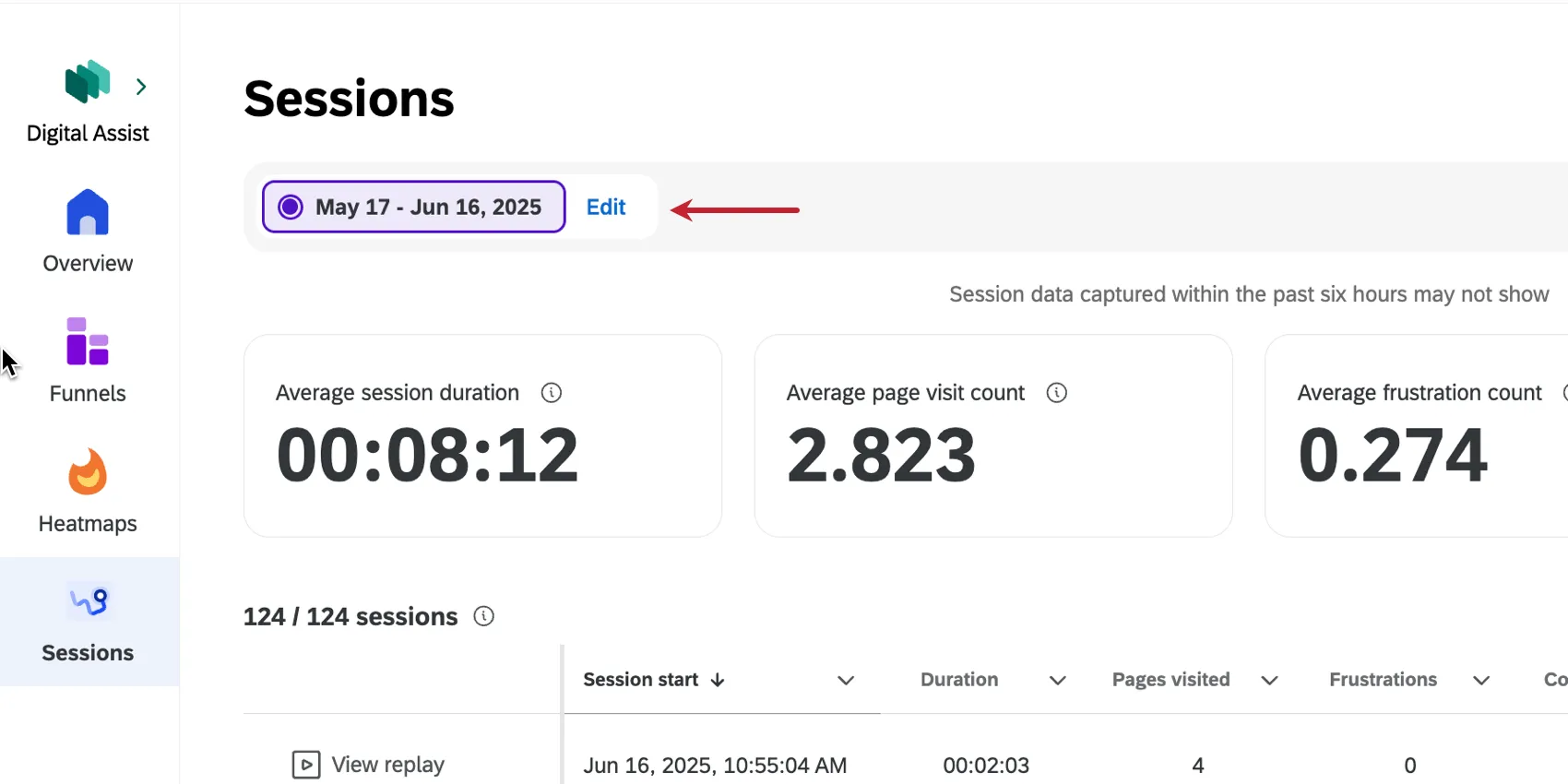 bouton dédition suivant un filtre existant
