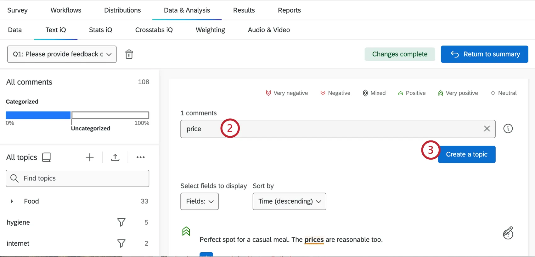 Durchführen einer Suche
