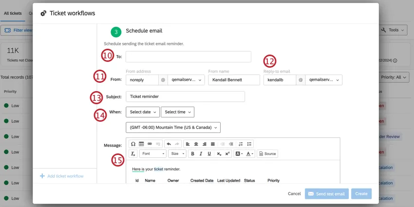 Rolando a janela para baixo, encontramos um formulário de e-mail bastante padrão