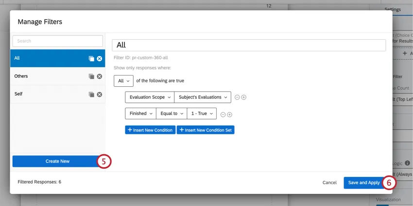 criar um novo filtro