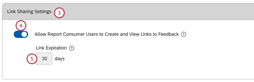 link sharing settings