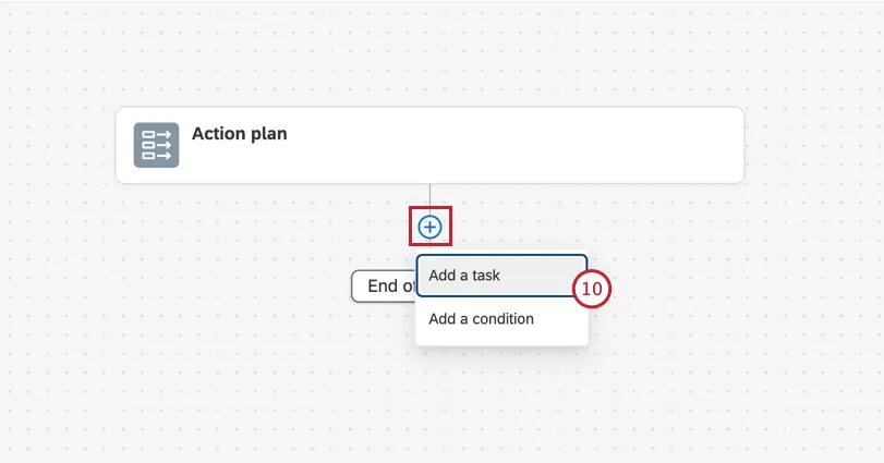 adding conditions and tasks to the workflow