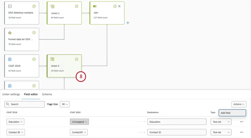 組合に教育分野を加える