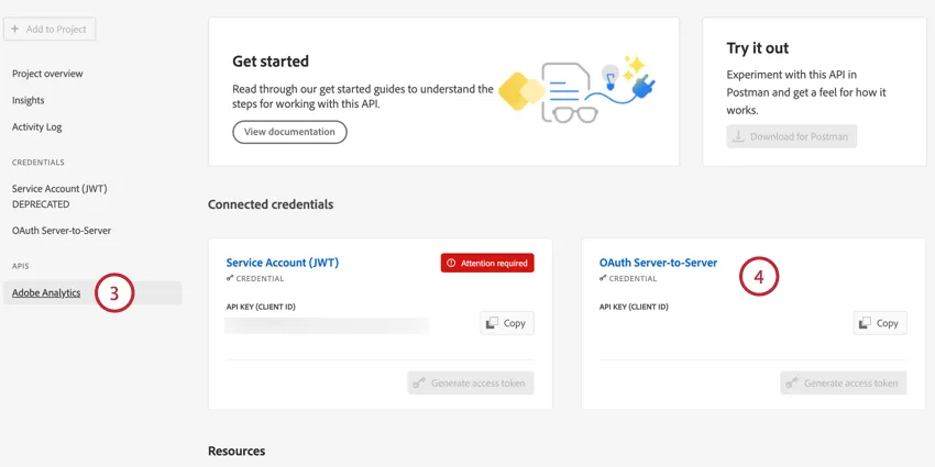 sélection des informations didentification oauth