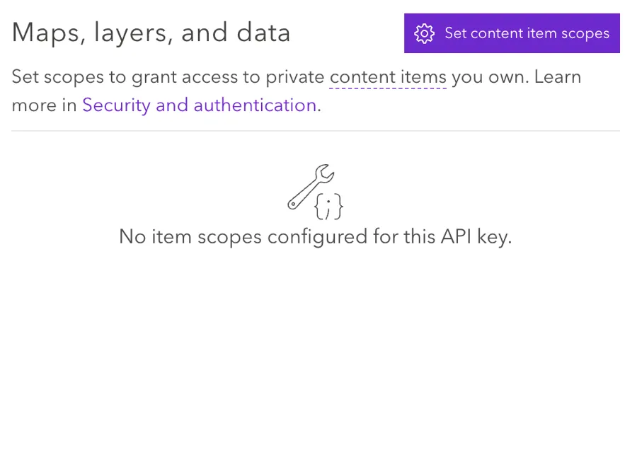 page du champ dapplication de lélément dans arcgis