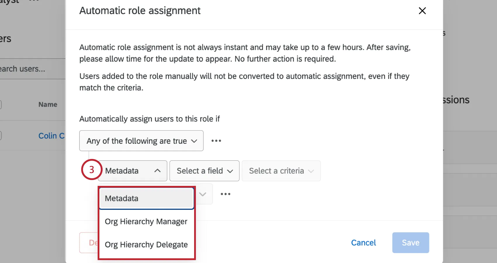 choosing what to base the role on