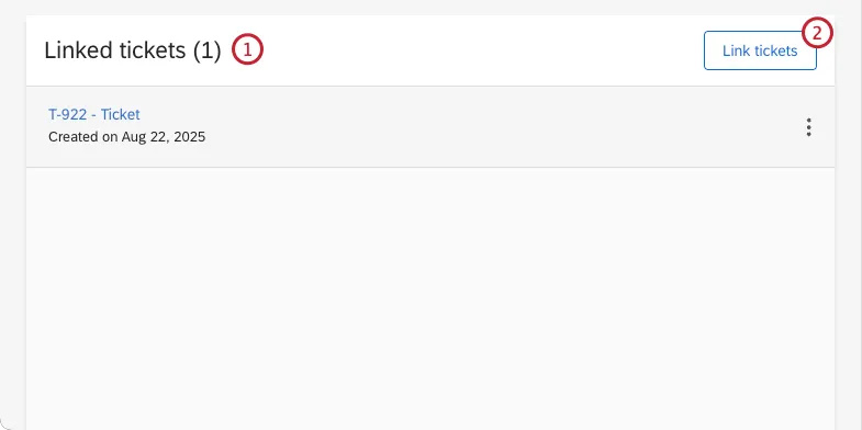 creazione ticket collegati di un prospetto