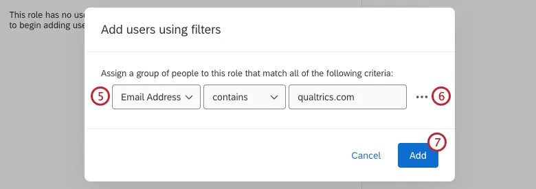 dropdowns zur Auswahl von Filterkriterien