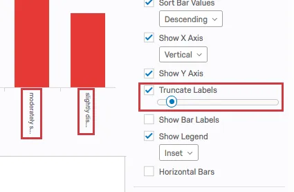 Truncate Values slider bar