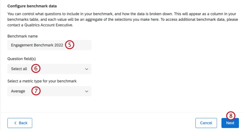 configuring a manual benchmark