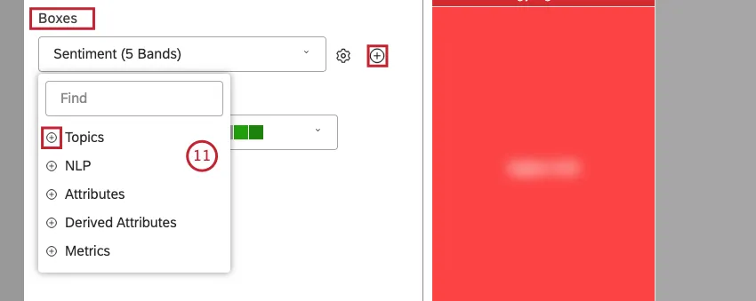レポートのデータをグループ化するオプションを選択します。