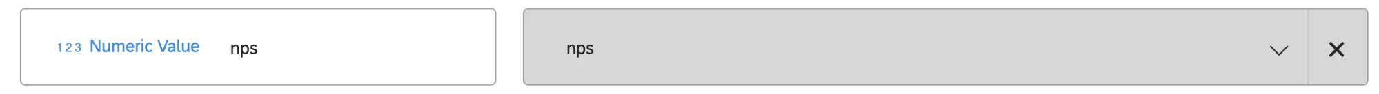 ein NPS, das dem Dashboard zugeordnet ist
